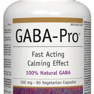GABA-Pro® Fast Acting Calm Effect 90 Vegetarian Capsules ( SKU: 9284, NPN: 80051092 )