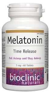 Melatonin Time Release Fall Asleep and Stay Asleep 5 mg 60 Tablet ( SKU: 9290, NPN: 80068454 )