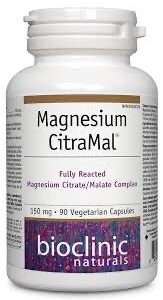 Magnesium CitraMal® Fully Reacted 90 Vegetarian Capsules ( SKU: 9486, NPN: 80026324 )