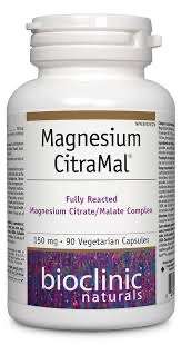 Magnesium CitraMal® Fully Reacted 90 Vegetarian Capsules ( SKU: 9486, NPN: 80026324 )