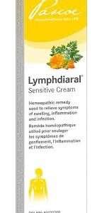 Lymphdiaral® Sensitive Cream NPN: 80020708 Homeopathic cream to relieve symptoms of swelling and inflammation for sensitive skin
