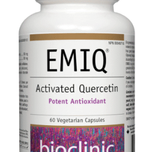 EMIQ Activated Quercetin 60 Vegetarian Capsules
